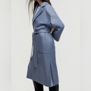 ZARA Women’s new belted wool coat